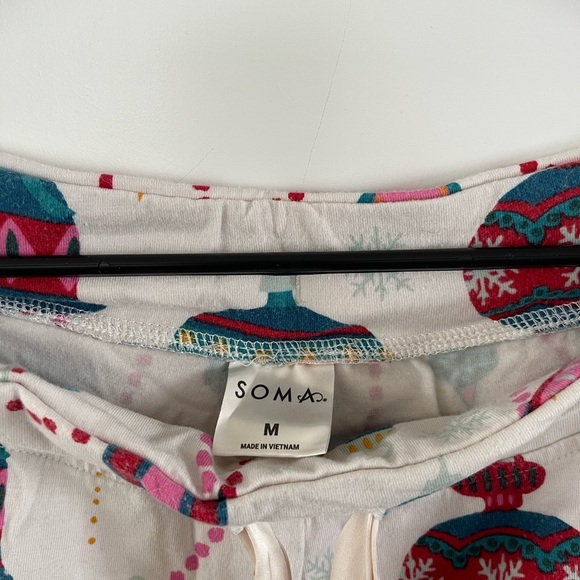 Soma Colorful Ornament Pattern Pajama Bottoms - Picture 4 of 7